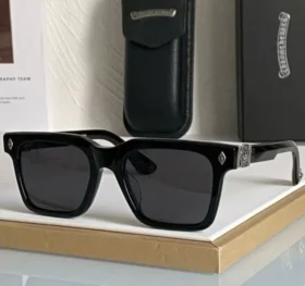 Chrome Hearts svarta glasögon