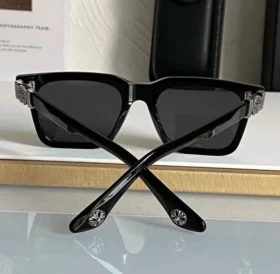 Chrome Hearts svarta glasögon