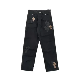 Chrome Hearts svarta Jeans