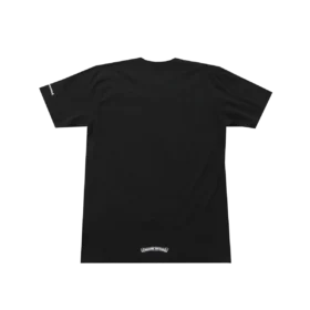 Chrome Hearts T-shirt med bokstäver på halsen och korta ärmar