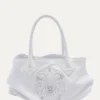 Chrome Hearts-tote med Fleur-patch Chrome Hearts-tote med Fleur-patch