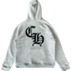Chrome Hearts Triple Cross Huvtröja ‘Grey’