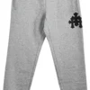 Chrome Hearts Triple Cross-joggingbyxor – grå