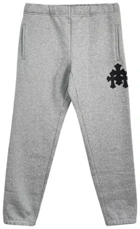 Chrome Hearts Triple Cross-joggingbyxor – grå