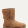 Chrome Hearts Ugg-stövlar Bruna Chrome Hearts Ugg-stövlar Bruna