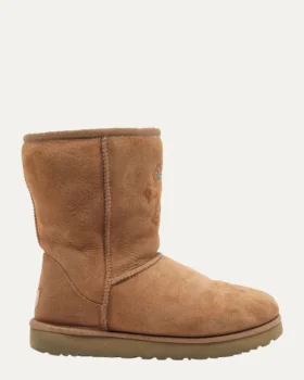 Chrome Hearts Ugg-stövlar Bruna Chrome Hearts Ugg-stövlar Bruna