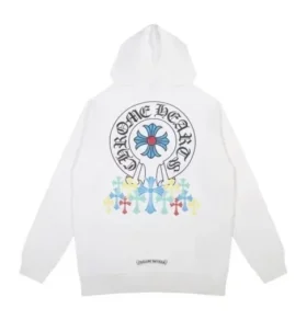 Chrome Hearts unisex-huvtröja inspirerad av streetwear