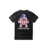 Chrome Hearts USA-flagga med trippelkors-logotyp, kortärmad T-shirt Chrome Hearts USA-flagga med trippelkors-logotyp, kortärmad T-shirt