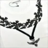 Chrome Hearts X Comme Des Garcons-skjorta Chrome Hearts X Comme Des Garcons-skjorta