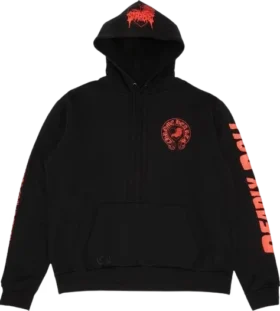 Chrome Hearts X Deadly Doll exklusiv huvtröja