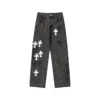 Chrome Hearts X Levis svarta jeans Chrome Hearts X Levis svarta jeans