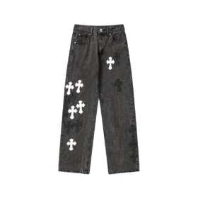 Chrome Hearts X Levis svarta jeans