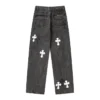 Chrome Hearts X Levis svarta jeans Chrome Hearts X Levis svarta jeans