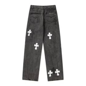 Chrome Hearts X Levis svarta jeans