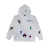 Chrome Hearts X Matty Boy Cross Patch-huvtröja Chrome Hearts X Matty Boy Cross Patch-huvtröja