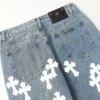 Chrome Style Levi’s Hearts Cyan Jeans Chrome Style Levi’s Hearts Cyan Jeans