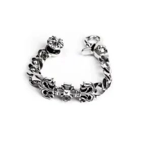 Filigree-armband med fyrkantigt kors