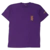 Klassisk Chrome Hearts Lakers lila T-shirt