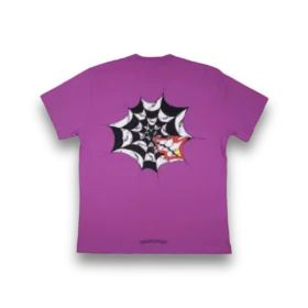 Lila Chrome Hearts-tröja Lila Chrome Hearts-tröja