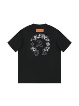 Louis Vuitton X Chrome Hearts T-shirt svart