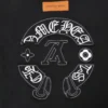 Louis Vuitton X Chrome Hearts T-shirt svart