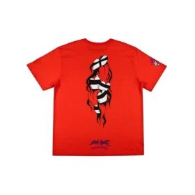 Röd Chrome Hearts-tröja