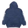 Ruckus Hooded Denim Cross Patch Jacket