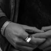 Stor Pj-ring med kors