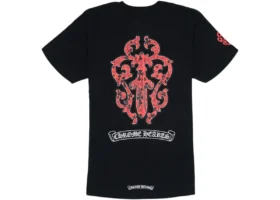 Svart Chrome Hearts-tröja