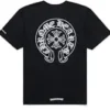 Svart Chrome Hearts-tröja