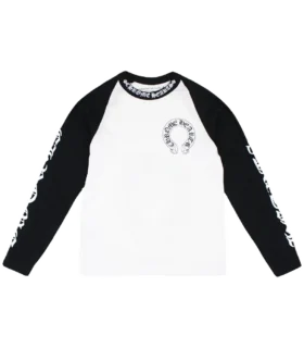 Svartvit Chrome Hearts-tröja