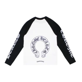 Svartvit Chrome Hearts-tröja