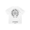 Vit Chrome Hearts-tröja